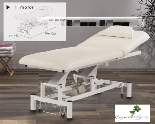 TABLE DE MASSAGE ELECTRIQUE 1 MOTEUR "STARTMEDICA"