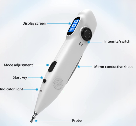 STYLET ELECTRIQUE THERAPIE ACUPUNCTURE POINTER DEVICE NOUVEAUTE