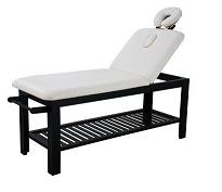 TABLE DE MASSAGE FIXE EN BOIS WENGE "IRIS"