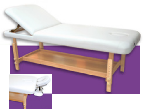 TABLE DE MASSAGE FIXE BOIS HETRE "NEW BALI"