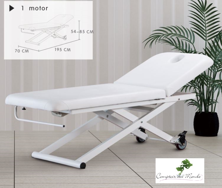 TABLE DE MASSAGE ELECTRIQUE " ELECMEDIS " 1 MOTEUR