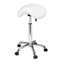 CHAISE TABOURET BEC DE SELLE A ROULETTES "JUMP"