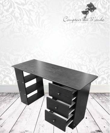 TABLE DE MANUCURE "ALICIA" (coloris blanc ou noir)